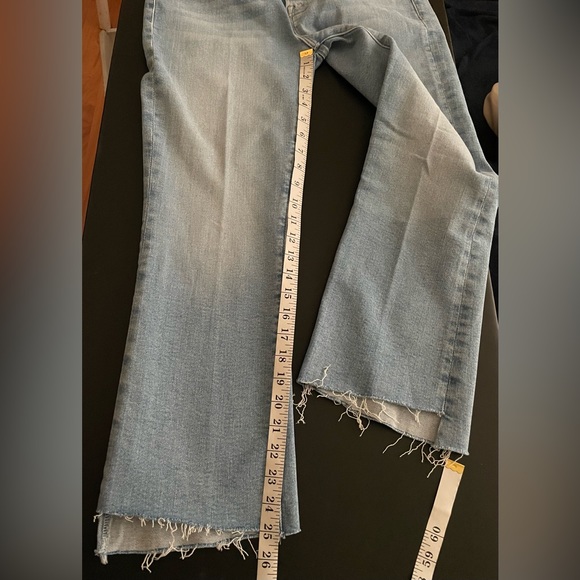 NWT MOTHER jeans Insider Crop Step Frey Limited Edition Wash Size 31 - Picture 16 of 16